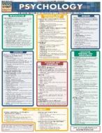 Psychology Laminate Reference Chart: The Basic Principles of Psychology for Introductory Courses edito da Barcharts