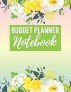 Budget Planner Notebook: Expenses Calendar Organizer di McKenna Summers edito da INDEPENDENTLY PUBLISHED
