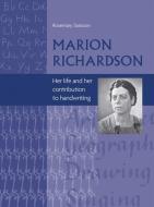 Marion Richardson di Rosemary Sassoon edito da Intellect Books
