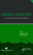 Green Chemistry edito da Apple Academic Press Inc.