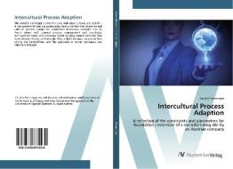 Intercultural Process Adaption di Carolin Prenninger edito da AV Akademikerverlag