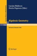 Algebraic Geometry edito da Springer Berlin Heidelberg