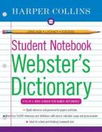 HarperCollins Student Notebook Webster's Dictionary edito da HarperResource