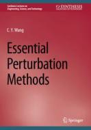 Essential Perturbation Methods di C. Y. Wang edito da Springer International Publishing