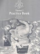 HSP California Excursions Theme 1 Practice Book: All about Me: Kindergarten edito da Harcourt School Publishers