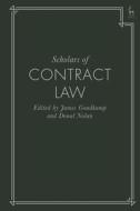 Scholars of Contract Law edito da HART PUB