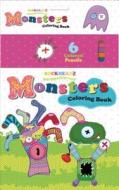 Monsters Coloring Book [With 6 Colored Pencils] edito da Flowerpot Press