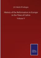 History of the Reformation in Europe in the Time of Calvin di J. H. Merle D'Aubigne edito da Salzwasser-Verlag GmbH
