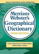 Merriam Webster\'s Geographical Dictionary di MERRIAM-WEBSTER edito da Merriam Webster,u.s.