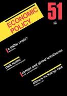 Economic Policy 51 di de Menil, Bertola G, Martin P edito da John Wiley & Sons