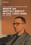 Briefe an Bertolt Brecht Im Exil (1933-1949) edito da Walter de Gruyter
