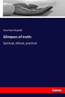 Glimpses of truth: di Oscar Penn Fitzgerald edito da hansebooks