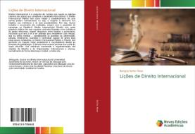 Lições de Direito Internacional di Benigno Núñez Novo edito da Novas Edições Acadêmicas