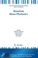 Quantum Nano-Photonics edito da Springer-Verlag GmbH