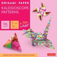 Origami Paper - Kaleidoscope Patterns - 6" - 96 Sheets di Tuttle Publishing edito da Tuttle Publishing