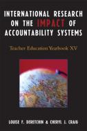 International Research on the Impact of Accountability Systems edito da Rowman & Littlefield