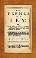 Les Termes de la Ley di John Rastell edito da The Lawbook Exchange, Ltd.