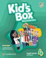 Kid's Box New Generation Level 4 Pupil's Book with eBook British English di Caroline Nixon, Michael Tomlinson edito da CAMBRIDGE