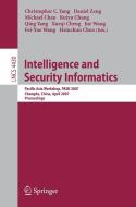 Intelligence And Security Informatics edito da Springer-verlag Berlin And Heidelberg Gmbh & Co. Kg