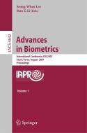 Advances in Biometrics edito da Springer Berlin Heidelberg
