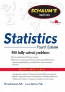 Schaums Outline Of Statistics di Murray R. Spiegel, Larry J. Stephens edito da Mcgraw-hill Education - Europe
