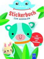 Wackelaugen Stickerbuch zum Ausmalen (Cover Kuh) edito da Yo Yo Books