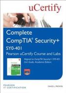 Comptia Security+ Sy0-401 Pearson Ucertify Course And Labs di David L. Prowse, uCertify edito da Pearson Education (us)