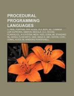 Procedural programming languages di Books Llc edito da Books LLC, Reference Series