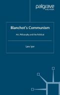 Blanchot's Communism di Lars Iyer edito da Palgrave Macmillan