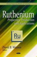 Ruthenium edito da Nova Science Publishers Inc