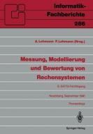 Messung, Modellierung und Bewertung von Rechensystemen edito da Springer Berlin Heidelberg