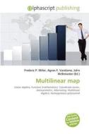 Multilinear Map edito da Vdm Publishing House