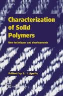 Characterization of Solid Polymers edito da Springer Netherlands