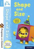 Progress With Oxford: Shape And Size Age 3-4 di Sarah Snashall edito da Oxford University Press