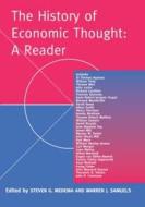 The History Of Economic Thought di Medenna and Samuels, Stephen Medema edito da Taylor & Francis Ltd