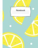 Notebook: Lemon Notebook/Journal/ College Ruled Paper, 8 X 10, 100 Pages di A. Journal edito da INDEPENDENTLY PUBLISHED