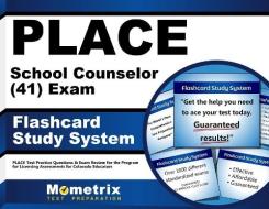 Place School Counselor (41) Exam Flashcard Study System: Place Test Practice Questions and Exam Review for the Program for Licensing Assessments for C di Place Exam Secrets Test Prep Team edito da Mometrix Media LLC