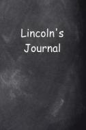 Lincoln Personalized Name Journal Custom Name Gift Idea Lincoln: (Notebook, Diary, Blank Book) di Distinctive Journals edito da Createspace Independent Publishing Platform