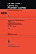 Analysis and Optimization of Systems edito da Springer Berlin Heidelberg