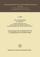 Untersuchungen über die glasige Erstarrung von Hochpolymeren unter hohen Drucken di Günther Rehage edito da VS Verlag für Sozialwissenschaften