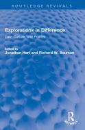 Explorations In Difference edito da Taylor & Francis Ltd