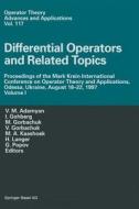 Differential Operators and Related Topics edito da Birkhäuser Basel