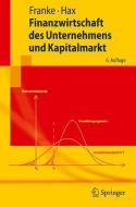 Finanzwirtschaft des Unternehmens und Kapitalmarkt di Günter Franke, Herbert Hax edito da Springer-Verlag GmbH