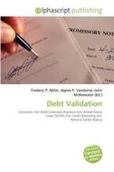 Debt Validation edito da Betascript Publishing