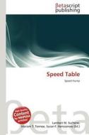 Speed Table edito da Betascript Publishing
