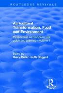 Agricultural Transformation, Food and Environment edito da Taylor & Francis Ltd