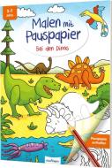 Malen mit Pauspapier: Bei den Dinos edito da Esslinger Verlag