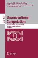 Unconventional Computation edito da Springer Berlin Heidelberg