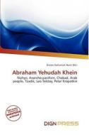 Abraham Yehudah Khein edito da Dign Press