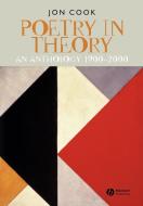 Poetry in Theory di Cook edito da John Wiley & Sons